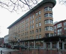 Exterior view of the Europe Hotel; City of Vancouver, 2004