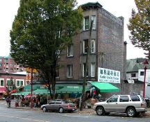 Exterior view of 291 East Georgia Street; City of Vancouver, 2004