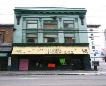Exterior view of the Tiedemann Block; City of Vancouver, 2005