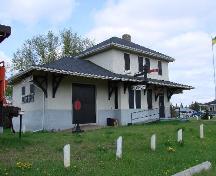 North elevation of the Canadian National Railway Station, 2007.; Government of Saskatchewan, Brett Quiring, 2007.