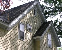 Hugh P. MacKay House, west wall detail, 2004; Heritage Division, NS Dept. of Tourism, Culture and Heritage