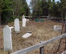 Photo view of the Old Methodist Cemetery, Leading Tickles, 2007; Town of Leading Tickles, 2007