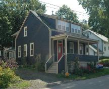 Northwest corner of 24 St James Street, Annapolis Royal, Nova Scotia, 2007.; Heritage Division, NS Dept. of Tourism, Culture and Heritage, 2007