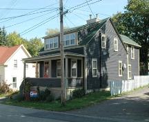 Southwest corner of 24 St. James Street, Annapolis Royal, Nova Scotia, 2007.; Heritage Division, NS Dept. of Tourism, Culture and Heritage, 2007