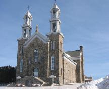Sainte-Anne-de-Madawaska Church - overall view of the church; Sainte-Anne-de-Madawaska