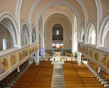 Sainte-Anne-de-Madawaska Church - general view of the interior; Sainte-Anne-de-Madawaska