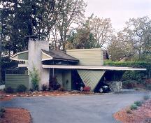 Exterior view, Trend House.; District of Saanich, 2004.