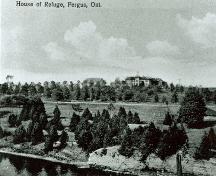 Wellington County House of Industry and Refuge National Historic Site of Canada, ca. 1910.; Wellington County Archives/Archives de Wellington County, ca. 1910.