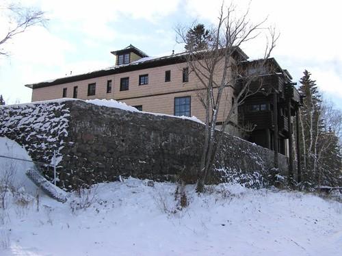 Oblique view towards the southwest in winter-2006