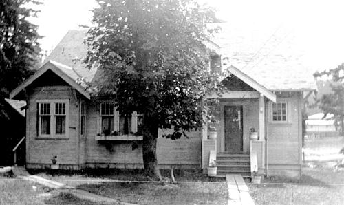Rear elevation.