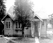Exterior view, Hamilton Residence. (archival photo); Kelso Reed Collection.  N.D.