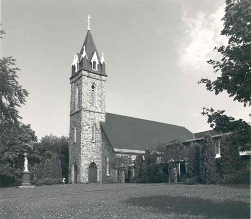 South (front) and east elevations