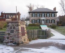 General view of the Ermatinger House, showing the façade, 2006.; Parks Canada Agency/ Agence Parcs Canada, 2006.
