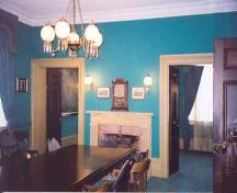 Interior of the Lord Mayor's chambers in the Niagara District Courthouse – 2002; OHT, 2002