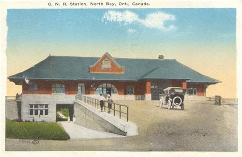 North Bay CNR Station – c. 1920