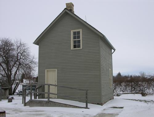 View of the west elevation – December 2005