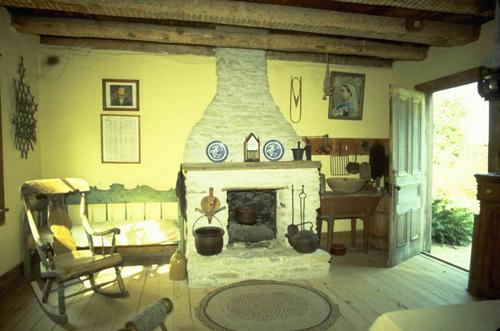 Interior view of the kitchen – August 2005