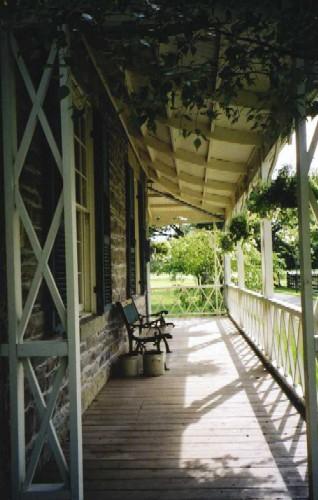 View of the verandah - 2003