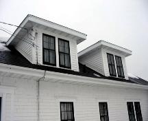René and Lillian Cyr House - dormer details; Sainte-Anne-de-Madawaska
