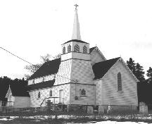 St. Andrew's Anglican Church, Brooklyn, side facade.; HFNL 2004