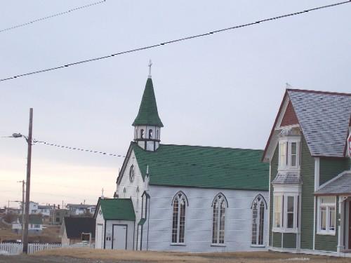 St. Joseph’s Cemetery, Church and Parish House