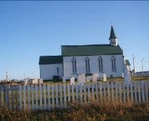Photo view of St. Joseph’s Roman Catholic Cemetery and Church and Parish House, 2007/09/13; Courtesy of Town of Bonavista, 2007