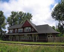 Vieille gare de Coaticook; Ministère de la Culture, des Communications et de la Condition féminine, Jean-François Rodrigue, 2006