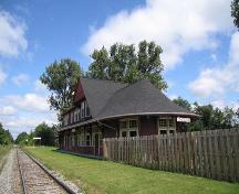 Vieille gare de Coaticook; Ministère de la Culture, des Communications et de la Condition féminine, Jean-François Rodrigue, 2006