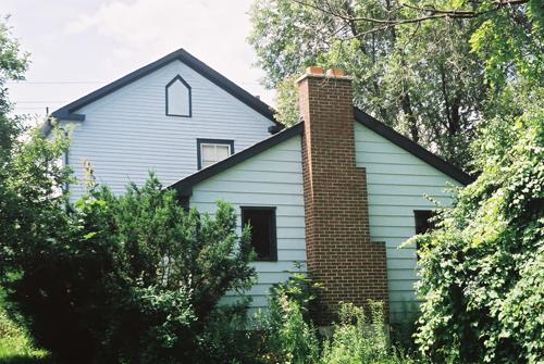 View of the east elevation – July 2004
