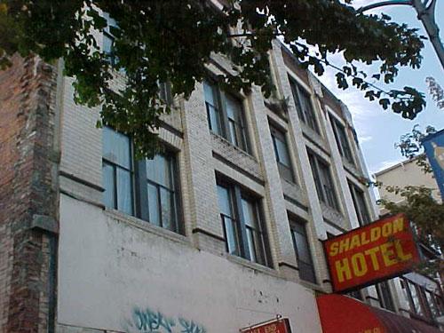 detail of upper storeys