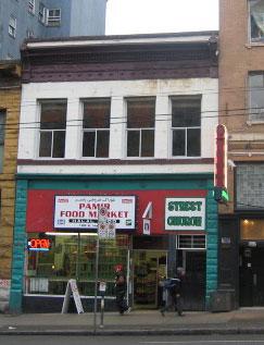 front facade