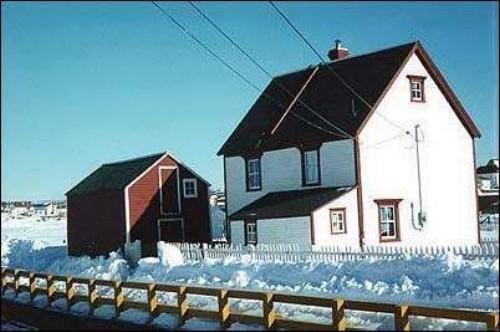 Adam Mouland fish store and house, Bonavista, 1998