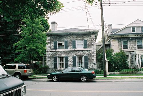 View of the main (north) façade – July 2004