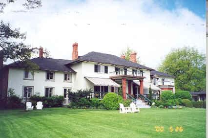 View of the main (east) façade – May 2000