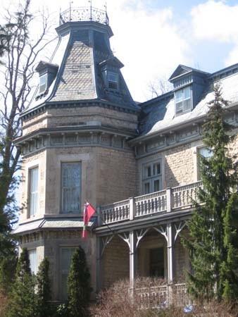 Detailed View of the Tower of 27 Barber Avenue