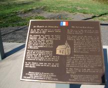 La plaque commémorative; City of Dieppe