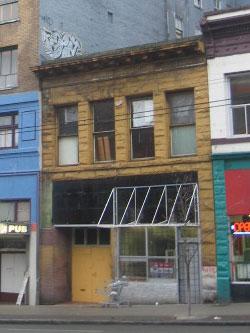 front facade