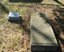 Pierre tombale de William Davidson; Province of New Brunswick