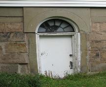 Basement door; City of Dieppe