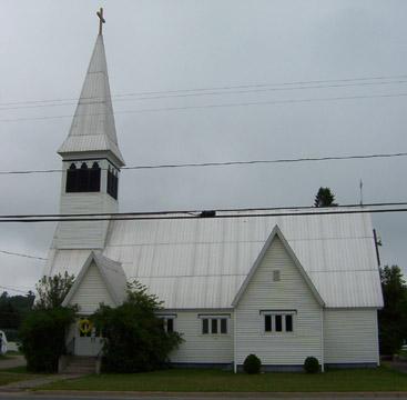Église anglicane de St. Andrew - Façade latérale