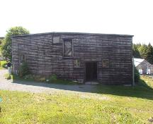 View of Squires Barn facing east and the Carriage House.  Photo taken July, 2004.; Deborah O'Rielly/ HFNL 2007
