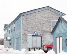 Vue de l'arrière de l'édifice; Village of Rogersville