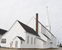Les façades est et nord; Village of Rogersville