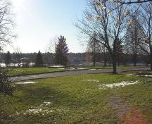 Vue des environs actuels du parc; Town of St. Stephen