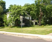 View of Donaho House showing main entrance.; Carleton County Historical Society