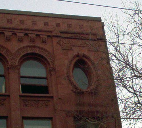 Fourth floor detail