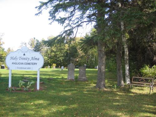 Showing adjacent cemetery