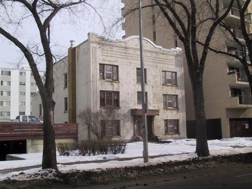 Front (west) and north facades