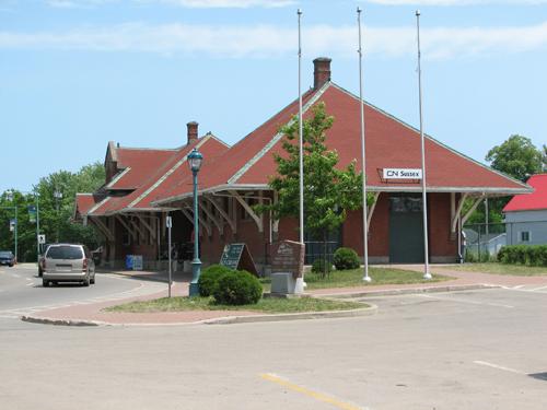 Gare du chemin de fer Intercolonial