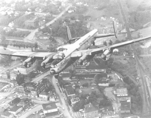 Lancaster KB882 Aircraft in flight